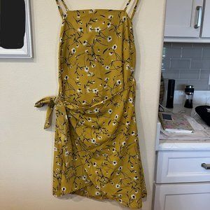 Yellow Flora Dress